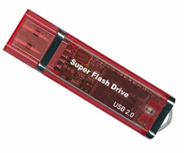 Plastic USB Flash Drive