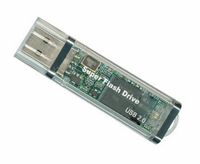 Plastic USB Flash Drive