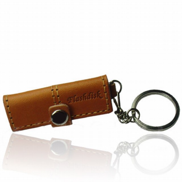 Leather usb flash drive
