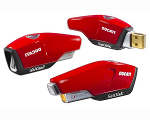 SanDisk Extreme Cruzer Ducati USB Flash D