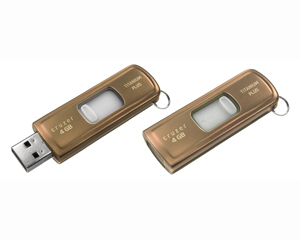 SanDisk Ultra Cruzer Titanium Plus USB Fl