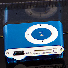 MP3 player with T-Flash card