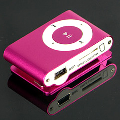 MP3 player with T-Flash card