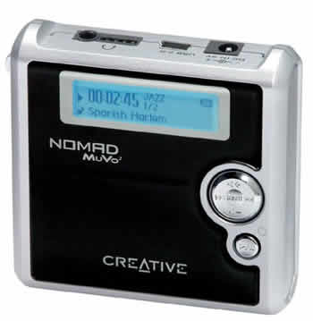 Creative Labs Nomad MuVo 4 GB MP3 Player Creative Labs Nomad MuVo 4 GB MP3 Player
